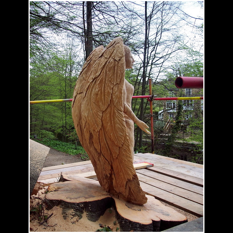 Chainsaw carving