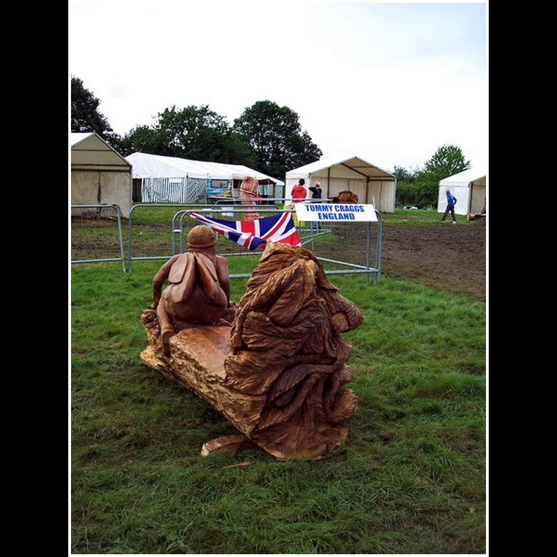 Chainsaw carving