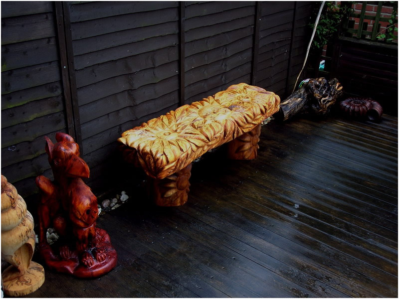 picture of bench carving