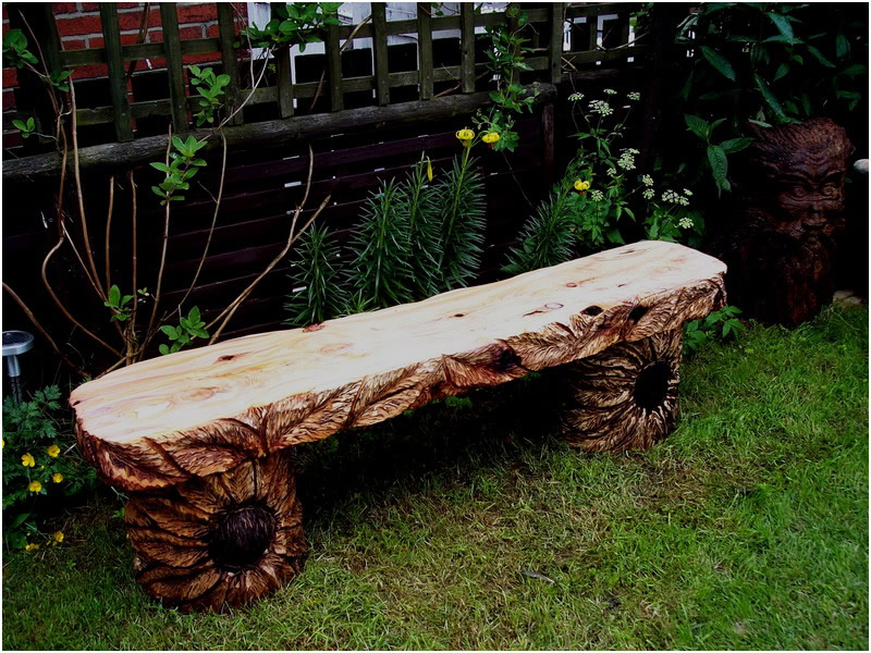 picture of bench carving