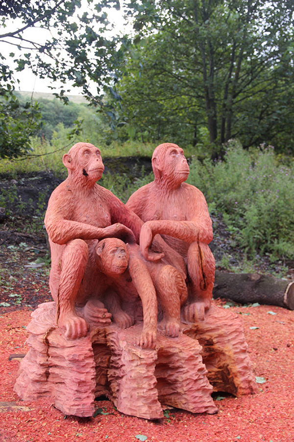 Chainsaw carving