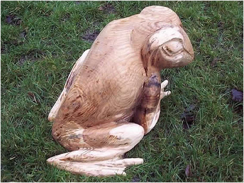 picture of frog and toad carving