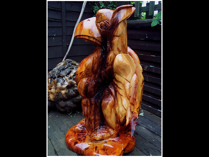 picture of griffin carving