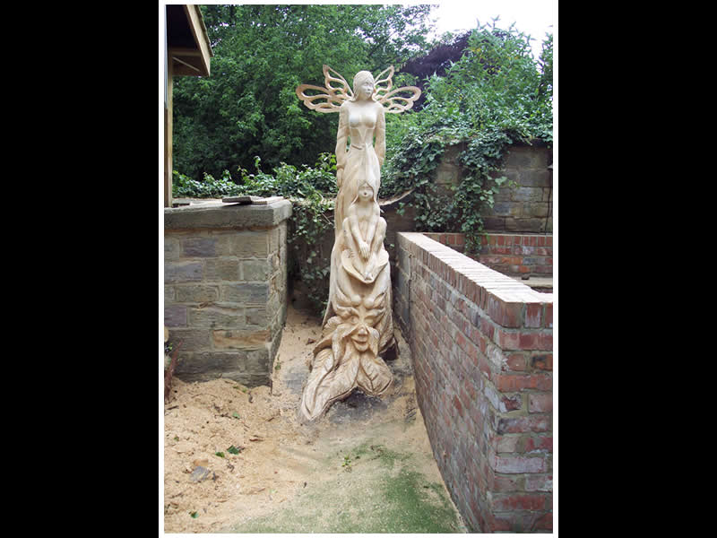 picture of fairy carving