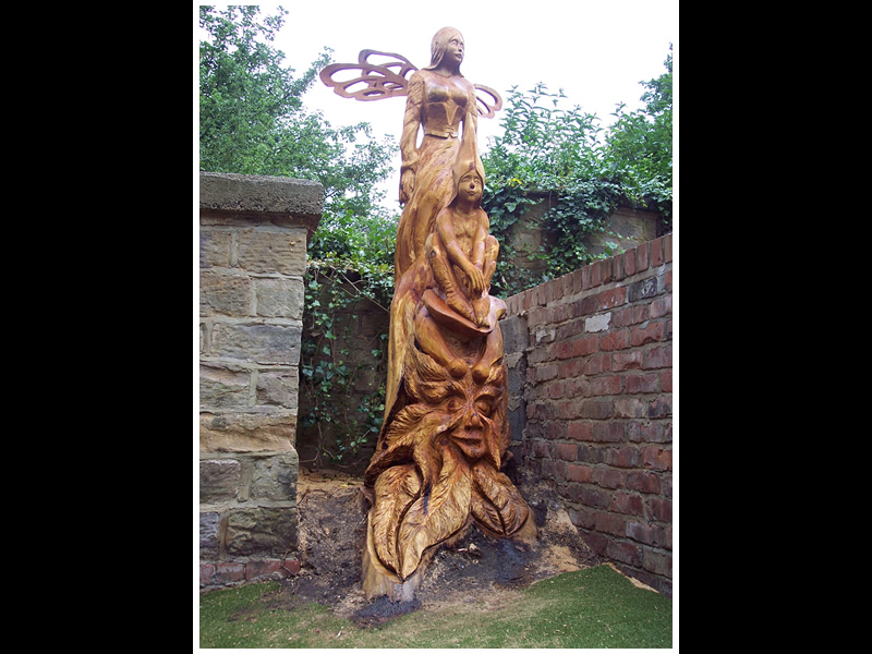 picture of fairy carving