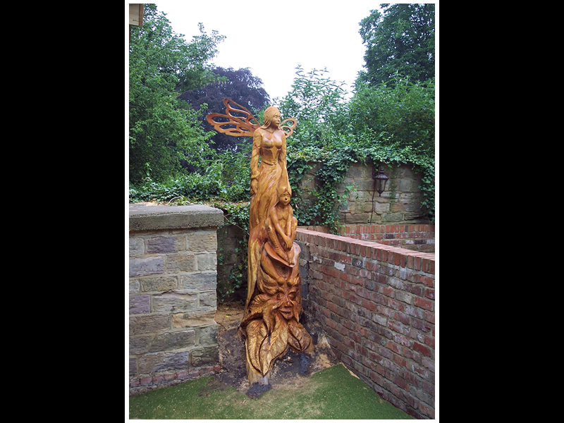 picture of fairy carving