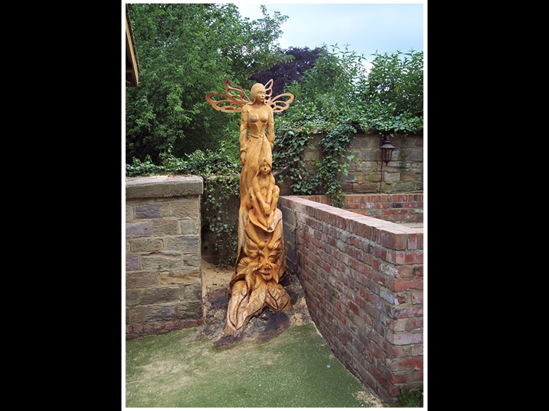 picture of fairy carving