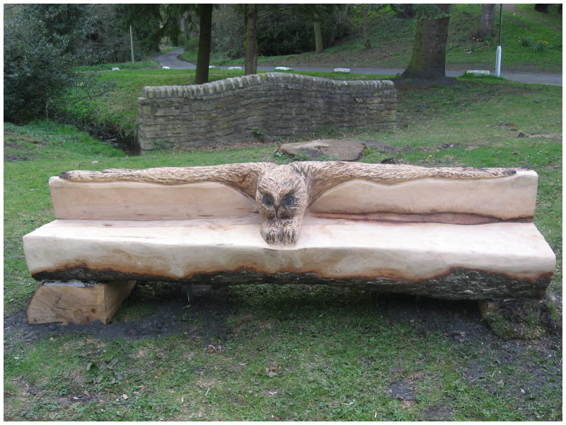 picture of bench carving