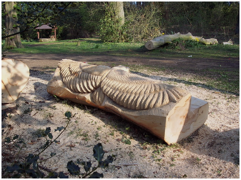 picture of bench carving