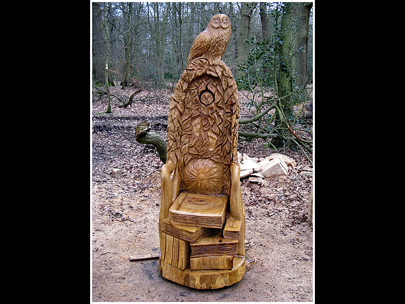 picture of story seat carving