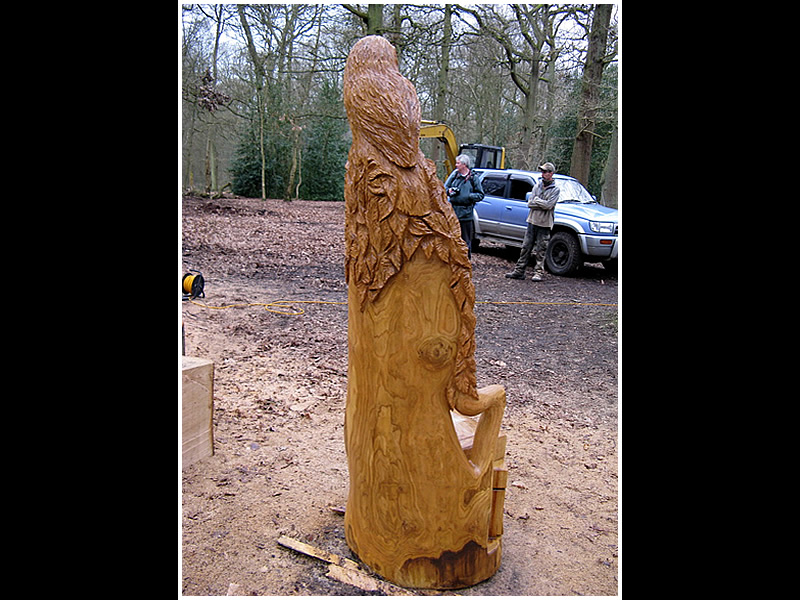 picture of story seat carving