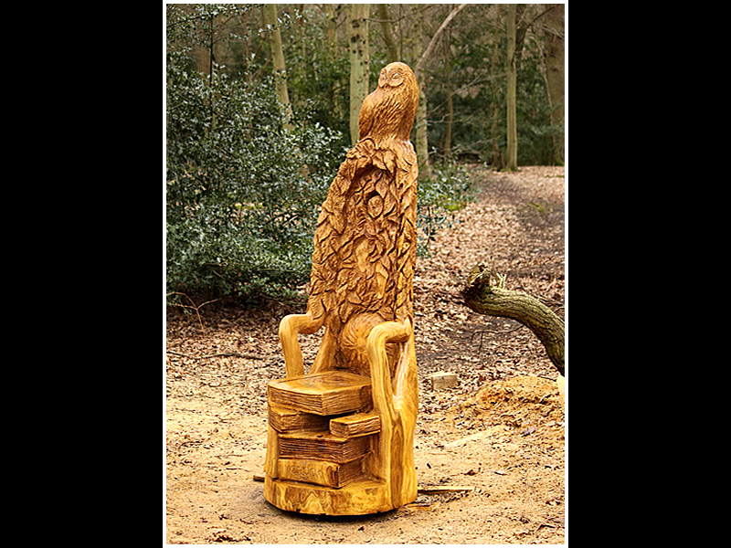 picture of story seat carving