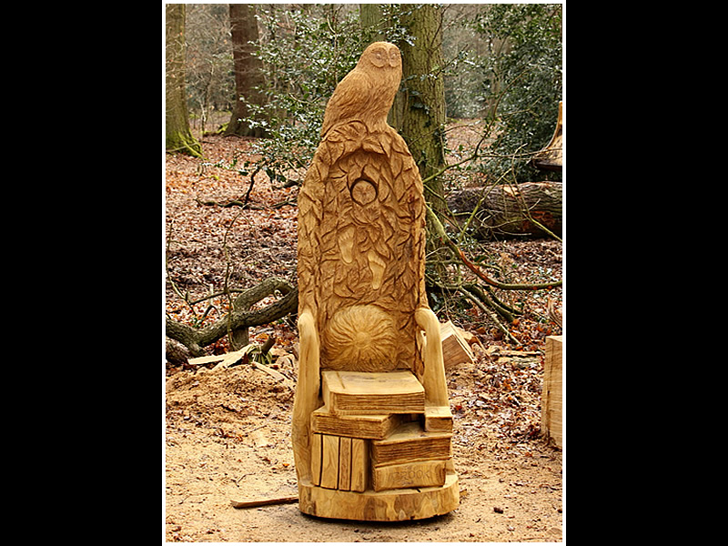 picture of story seat carving