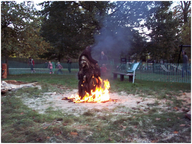 picture of witch carving